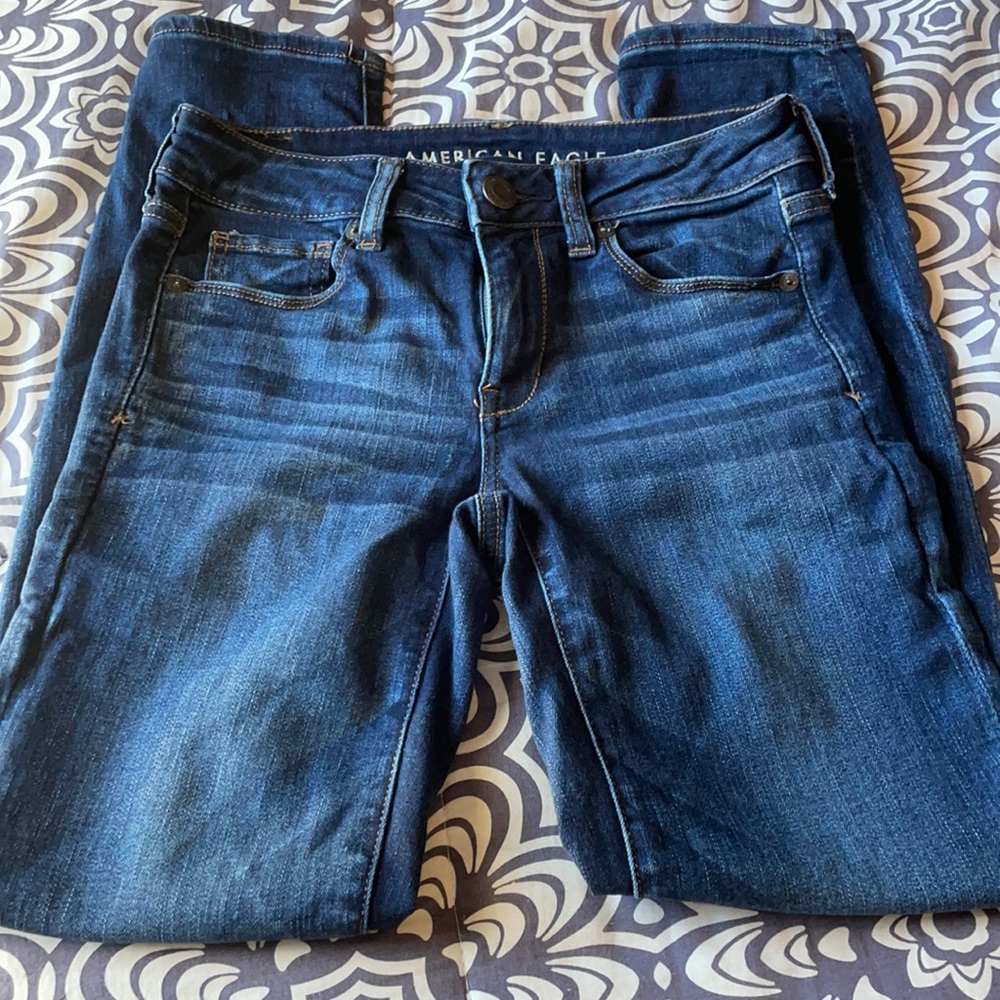 “American Eagle” Ne(x)t level stretch skinny jeans